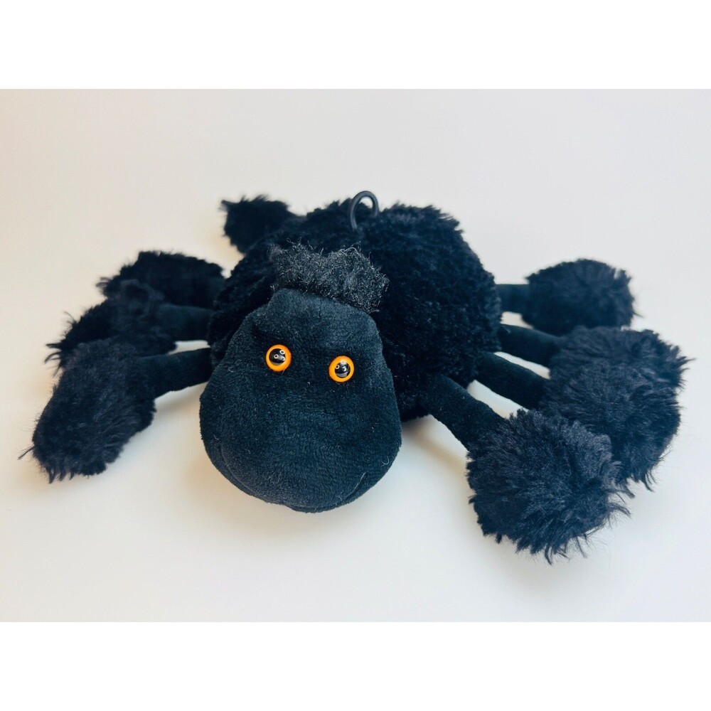 VERY RARE Retired 2011 Jellycat Black Spider Stanley Halloween Small Plush Toy